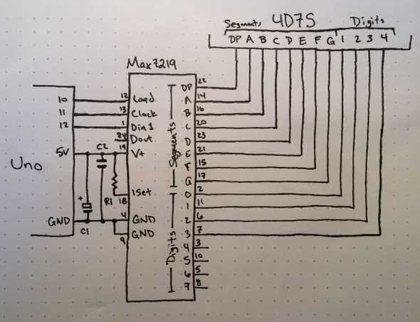 Schematic of the build